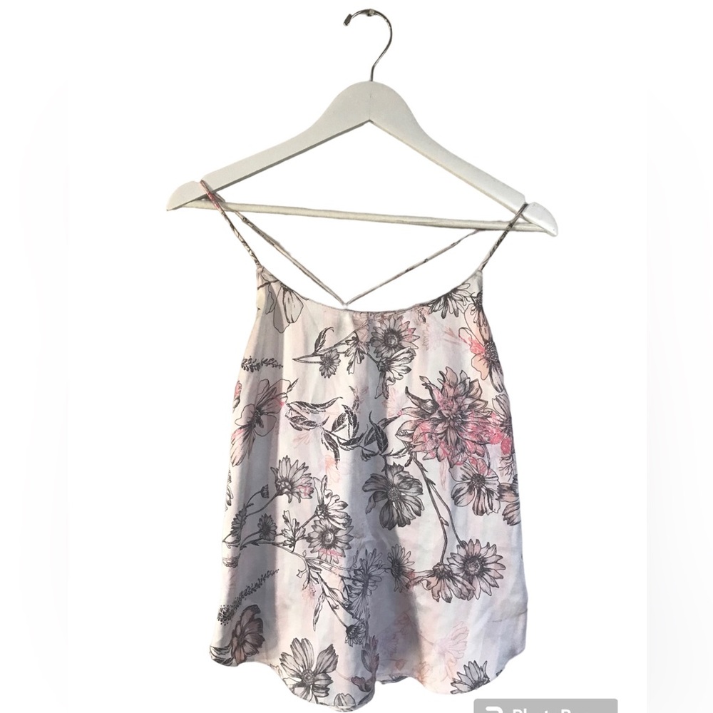 Victoria Secret Floral Satin Camisole